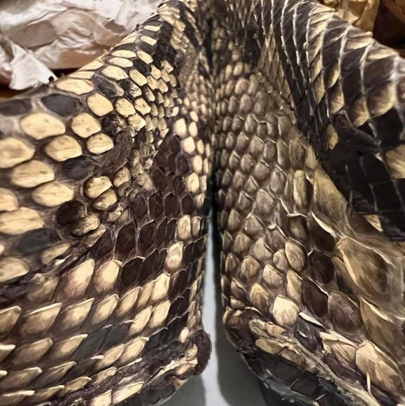 Prada Python Skin Loafers - Picture 5 of 7